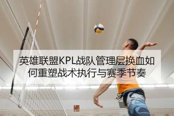 英雄联盟KPL战队管理层换血如何重塑战术执行与赛季节奏